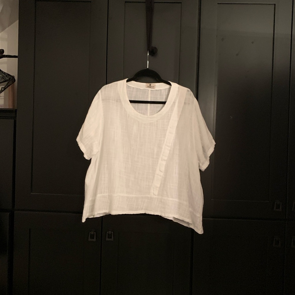 White Women's Top L/EX